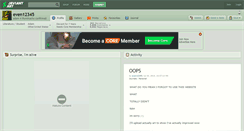 Desktop Screenshot of even12345.deviantart.com