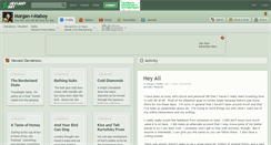 Desktop Screenshot of morgan-i-maboy.deviantart.com