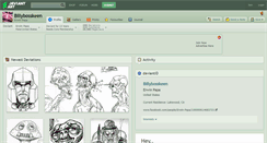 Desktop Screenshot of billybosskeen.deviantart.com