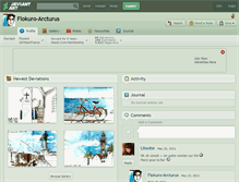 Tablet Screenshot of flokuro-arcturus.deviantart.com
