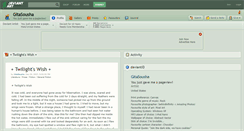 Desktop Screenshot of gitasousha.deviantart.com