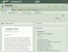 Tablet Screenshot of gitasousha.deviantart.com