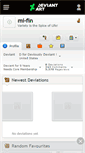 Mobile Screenshot of mi-fin.deviantart.com