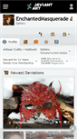 Mobile Screenshot of enchantedmasquerade.deviantart.com