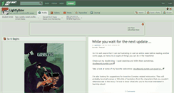 Desktop Screenshot of lightlybow.deviantart.com