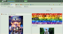 Desktop Screenshot of maximustime.deviantart.com