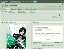 Tablet Screenshot of finnel-harvestasya.deviantart.com