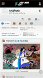 Mobile Screenshot of anzhyra.deviantart.com