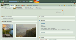 Desktop Screenshot of hikester.deviantart.com
