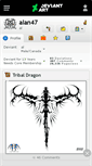 Mobile Screenshot of alan47.deviantart.com