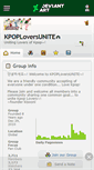 Mobile Screenshot of kpoploversunite.deviantart.com