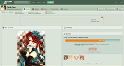 Desktop Screenshot of dark-dee.deviantart.com