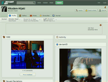 Tablet Screenshot of nikodem-nijaki.deviantart.com