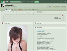 Tablet Screenshot of beckaandely.deviantart.com