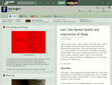 Tablet Screenshot of lost-angle.deviantart.com