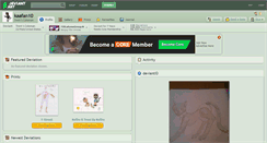 Desktop Screenshot of kaafan10.deviantart.com