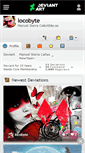 Mobile Screenshot of locobyte.deviantart.com