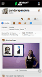 Mobile Screenshot of pandorapandora.deviantart.com