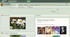 Desktop Screenshot of cowboyb0b.deviantart.com