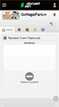Mobile Screenshot of gonagaifans.deviantart.com