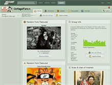 Tablet Screenshot of gonagaifans.deviantart.com