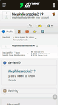 Mobile Screenshot of mephilesrocks219.deviantart.com