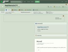 Tablet Screenshot of mephilesrocks219.deviantart.com