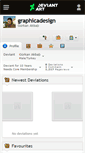 Mobile Screenshot of graphicadesign.deviantart.com