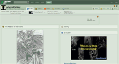 Desktop Screenshot of amayasfantasy.deviantart.com