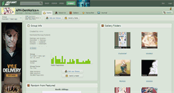 Desktop Screenshot of aph-dennorice.deviantart.com