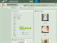Tablet Screenshot of aph-dennorice.deviantart.com
