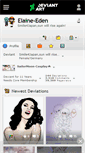 Mobile Screenshot of elaine-eden.deviantart.com