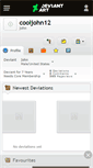 Mobile Screenshot of cooljohn12.deviantart.com