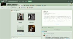 Desktop Screenshot of cosplaycrusaders.deviantart.com