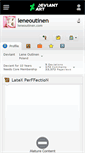 Mobile Screenshot of leneoutinen.deviantart.com