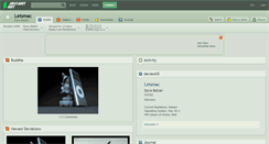 Desktop Screenshot of letsmac.deviantart.com