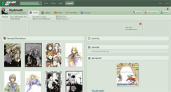 Desktop Screenshot of lilysbreath.deviantart.com
