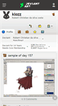 Mobile Screenshot of klozz.deviantart.com