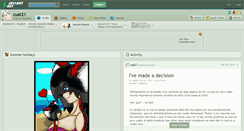 Desktop Screenshot of cuat21.deviantart.com