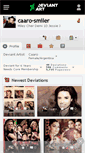 Mobile Screenshot of caaro-smiler.deviantart.com