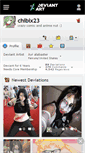 Mobile Screenshot of chibix23.deviantart.com