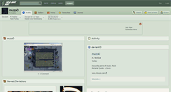 Desktop Screenshot of muzoo.deviantart.com