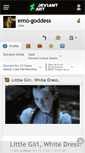 Mobile Screenshot of emo-goddess.deviantart.com