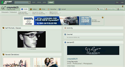 Desktop Screenshot of creynolds25.deviantart.com