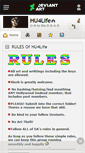 Mobile Screenshot of hu4life.deviantart.com