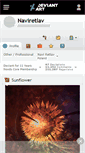 Mobile Screenshot of naviretlav.deviantart.com