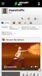 Mobile Screenshot of insanetraffic.deviantart.com