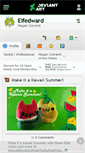 Mobile Screenshot of elfedward.deviantart.com
