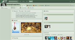 Desktop Screenshot of amazingyoungartists.deviantart.com