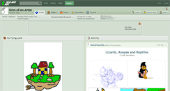 Desktop Screenshot of grim-of-an-artist.deviantart.com